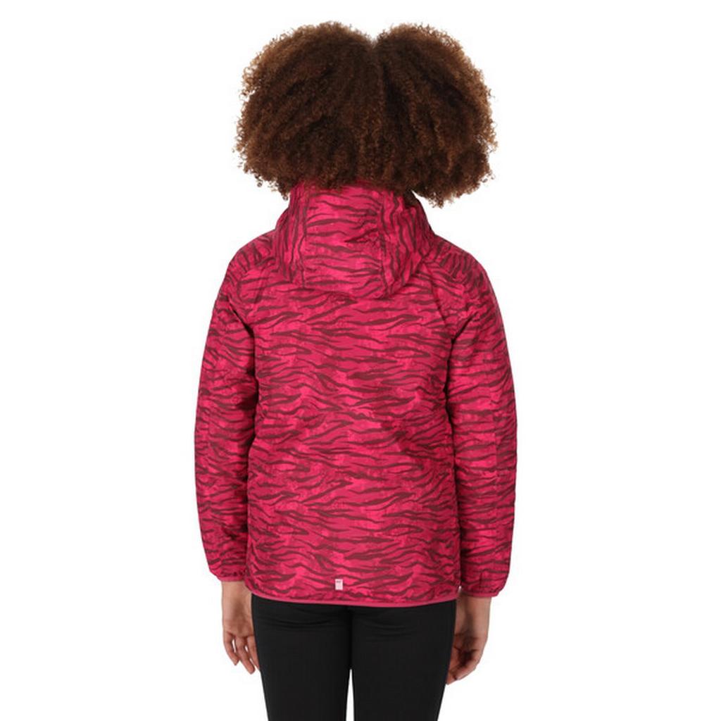 Regatta Childrens/Kids Volcanics VI Zebra Print Waterproof Jacket