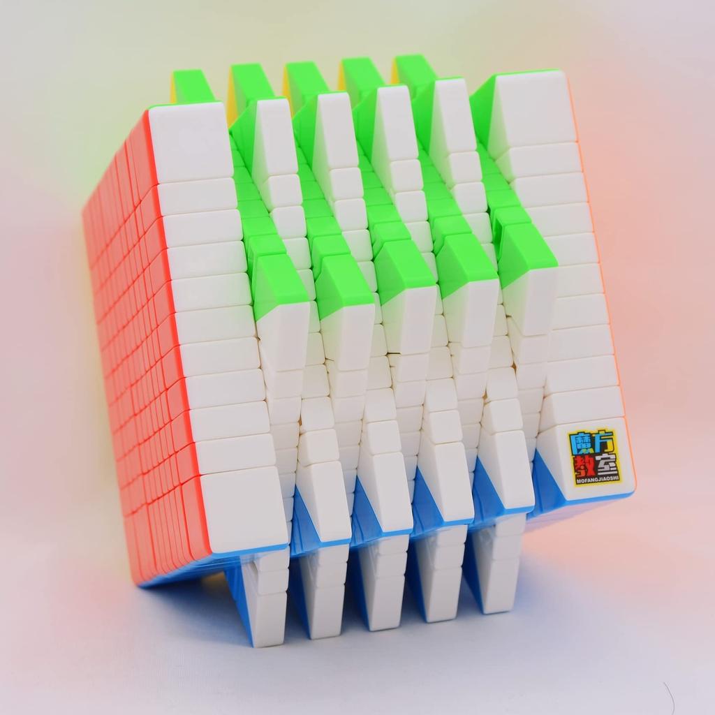 Bucubke Moyu Meilong 11x11 Magic Cube без наклеек, головоломка для класса, магический куб MoFang JiaoShi 89 мм MFJS MEILONG 11x11x11, головоломка