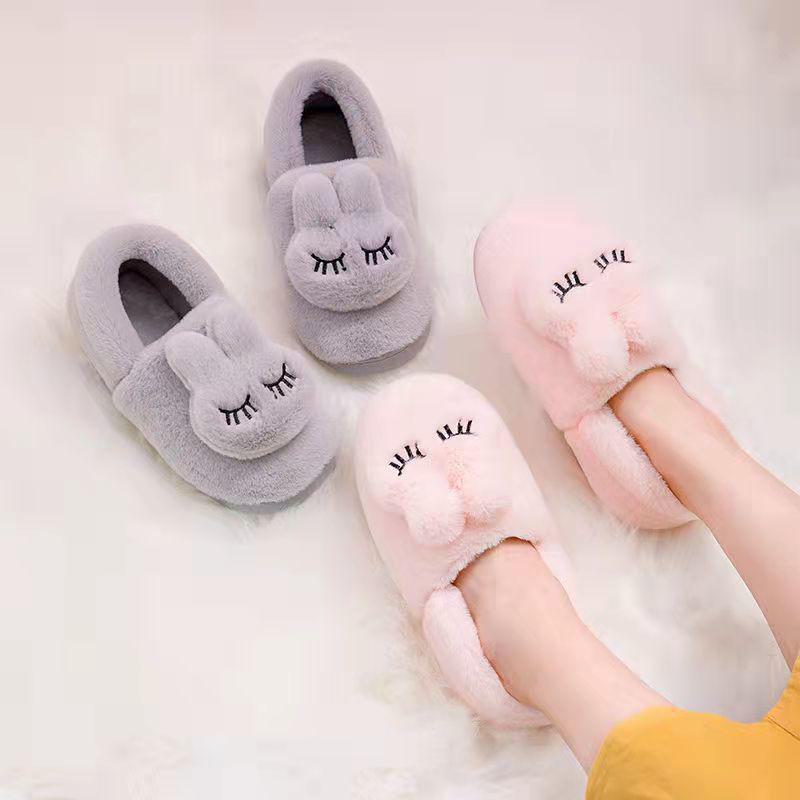 Женские нескользящие хлопковые тапочки Cixi - теплая мягкая домашняя обувь для пар на весну, осень и зиму