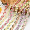 Flower Lace Trim Ribbon Vibrant Color Widely Used DIY Crafts Embroidered Crochet Lace Trim Fabric Decorations for Sewing