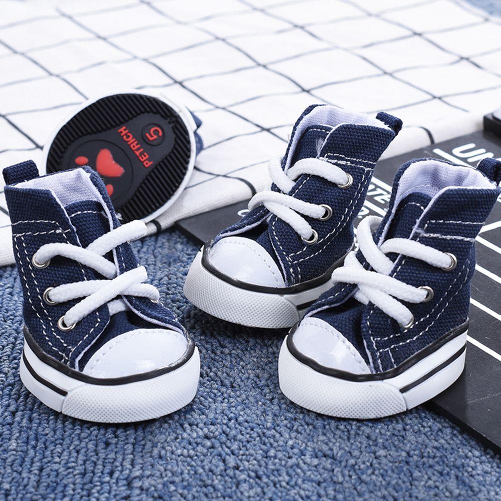 Breathable For Small Dogs,Cats Casual Style Puppy Sneaker Dog Shoes Pet Booties Pet Denim Shoes