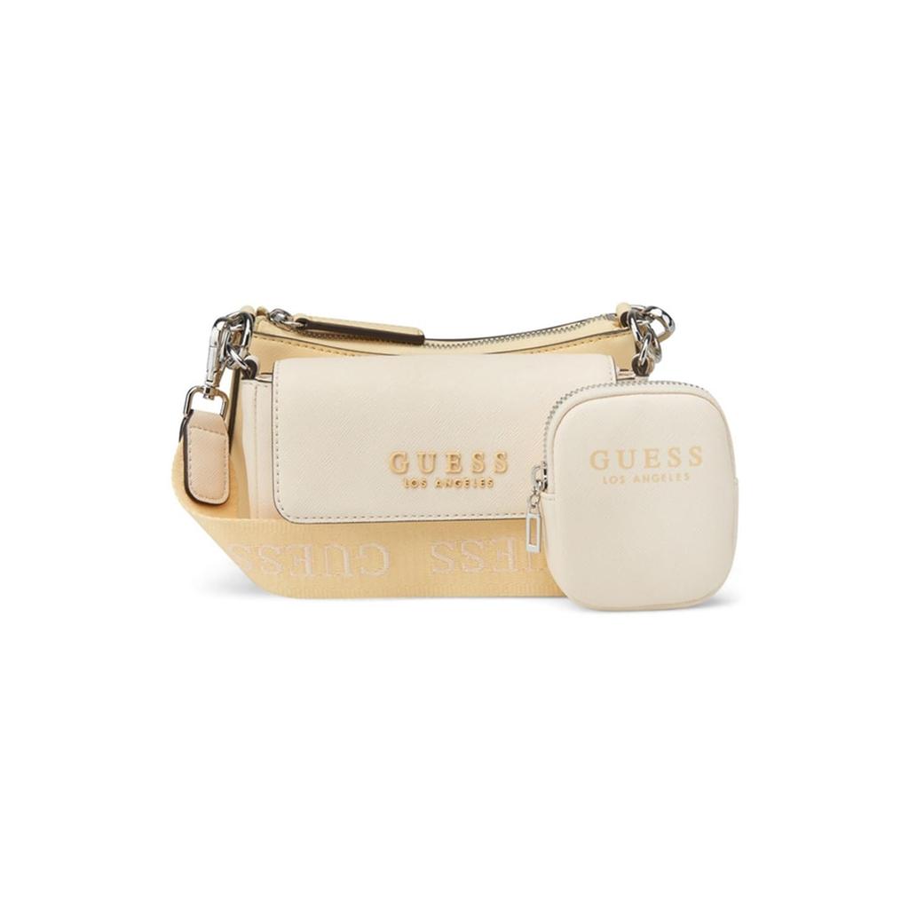 Guess ABBIE MINI CROSSBODY TOP ZIP Shoulder BTM Bag, Women's