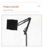 Adjustable Cantilever Mobile Holder: Portable Bedside & Floor Stand for Phones & Tablets