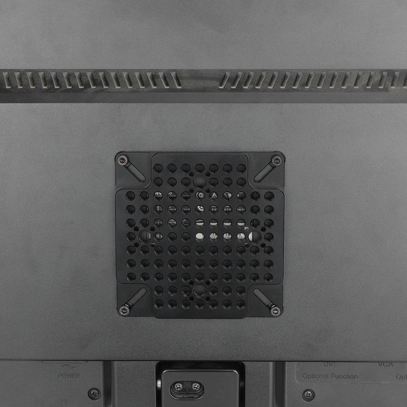 HDRIG Multi-Hole VESA Mounting Cheese Plate for 75-100mm Monitors