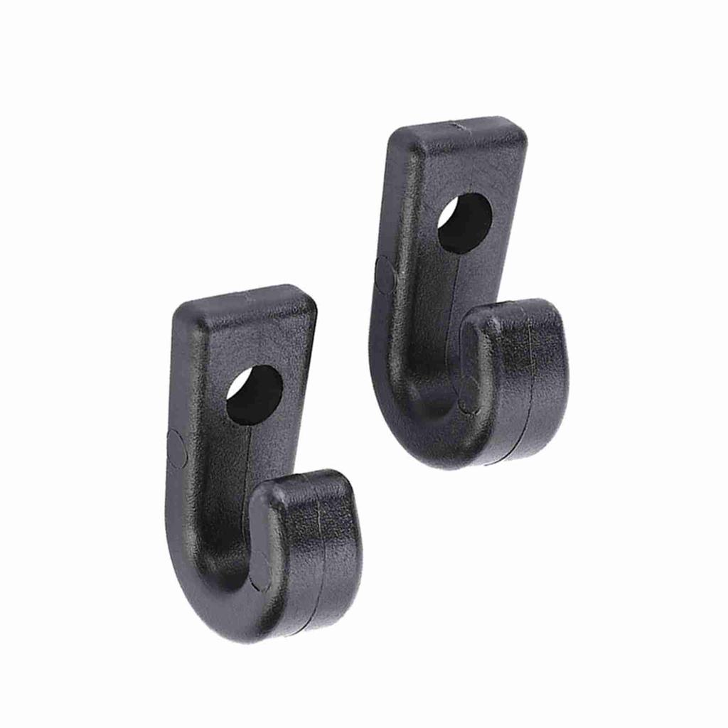 1 пара прочных пластиковых J-образных винтов для крепления крюков J-образных крючков для байдарок, каноэ, гребных лодок