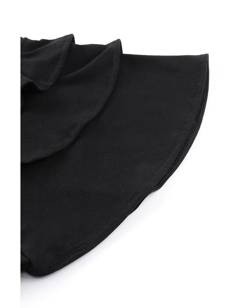 Azura Exchange Tiered Ruffled Short Sleeve T Shirt