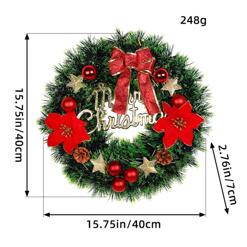 Christmas Hanging Ornaments Simple And Fashionable Durable Holiday Decorations Pendant Strong And Durable Beautiful Wreath
