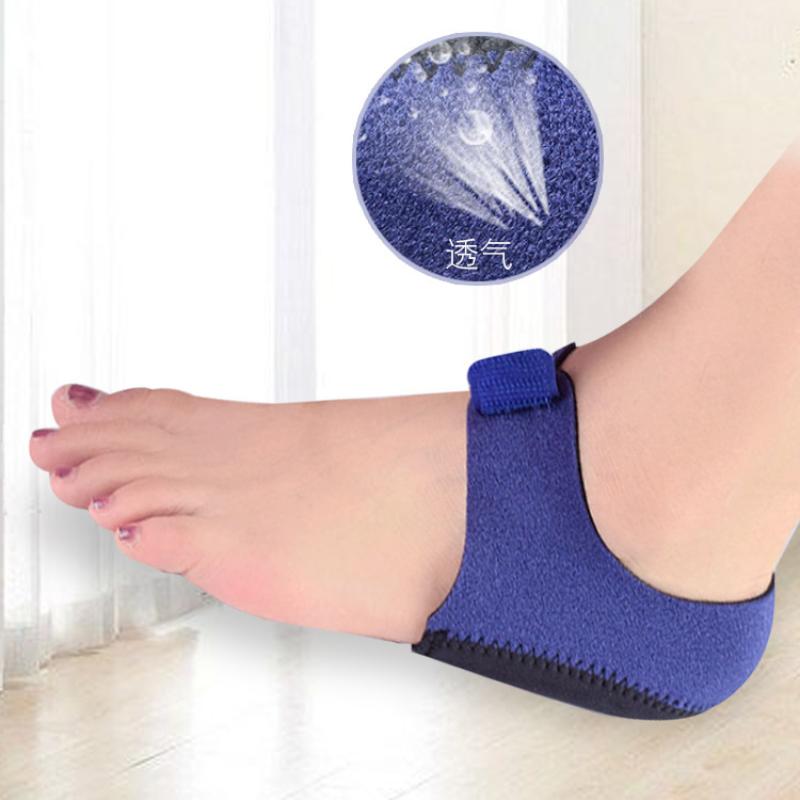 Носки с липучкой для пятки, гелевые носки для защиты пятки, носки с амортизацией от усталости ног у мужчин и женщин