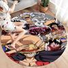 Luffy D Round Area Rug Carpet Rug For Living Room Bedroom Sofa Playroom Decor Nonslip Floor Mat