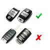 Хромированный черный чехол-брелок из ТПУ для Kia Optima K5 Sorento Carens Forte Soul