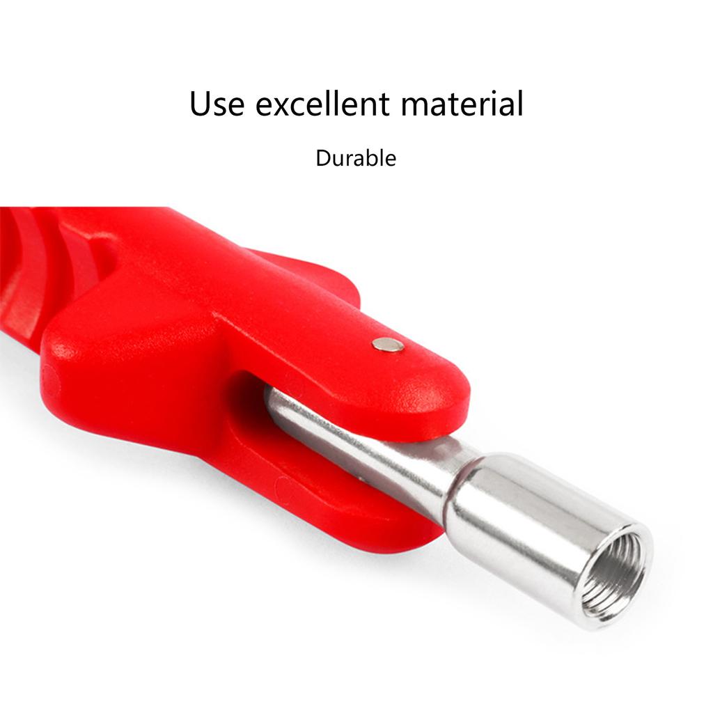 Metal Tire Valves Stem Puller Tool with Valves Cores Tool Auto Tyre Valves Installation Removal Repair Tool