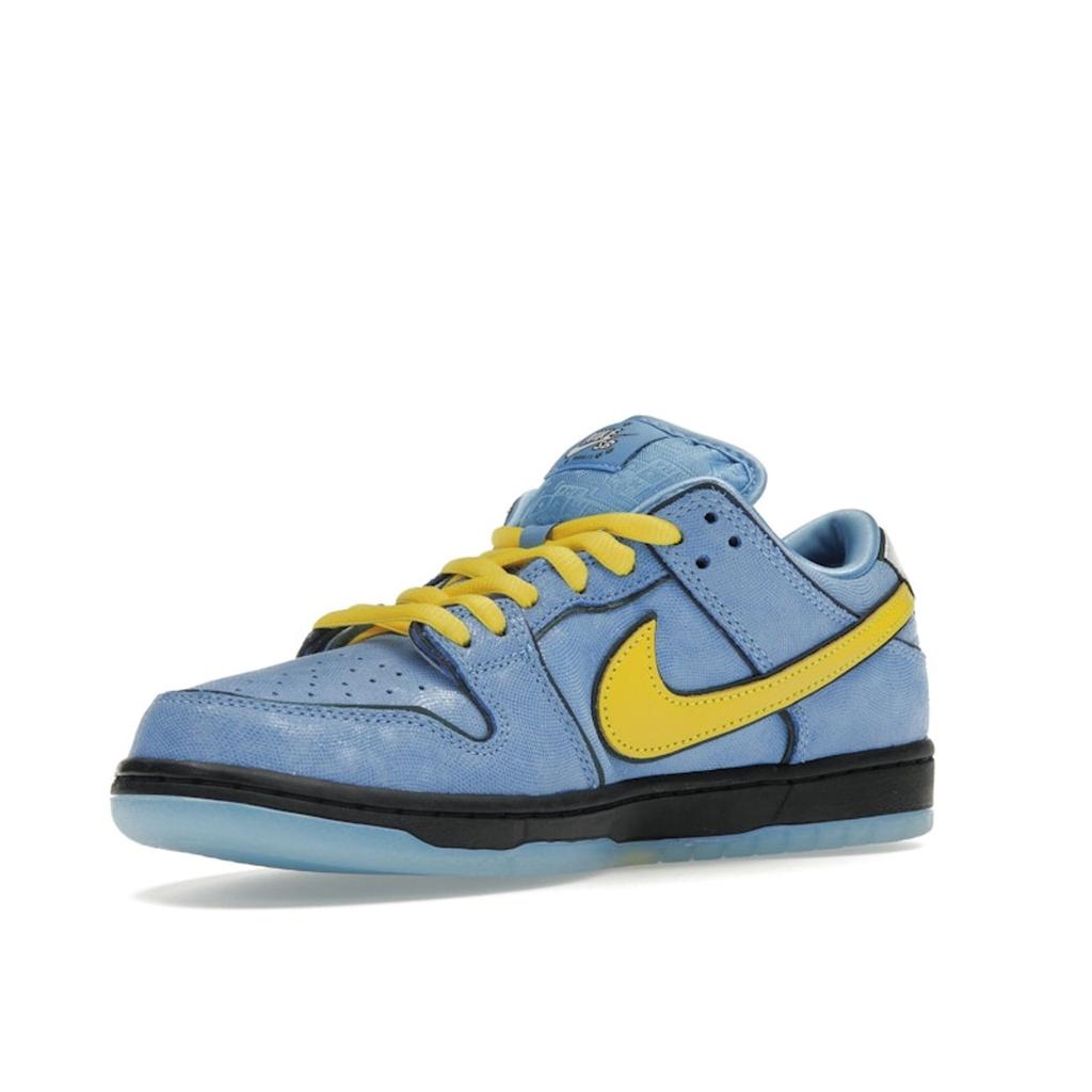 Суперкрошки x Nike Dunk Low Pro SB QS Пузырёк Унисекс Кроссовки Синий Синий-холодок Насыщенный-королевский-синий FZ8320-400