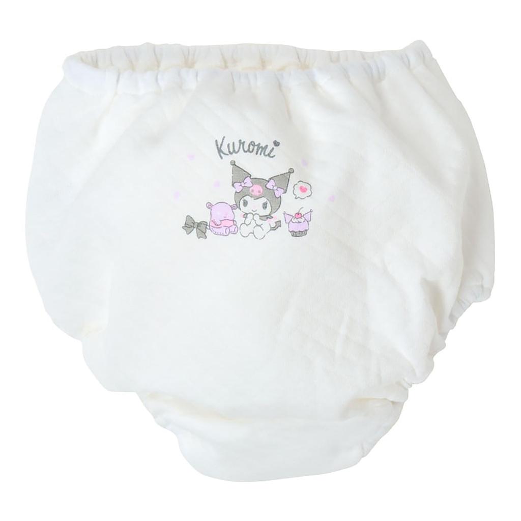 Sanrio Quilted Shorts of with Name Label Product Number 216372 Kids' (Set 2), Kuromi, 140cm, Inside,