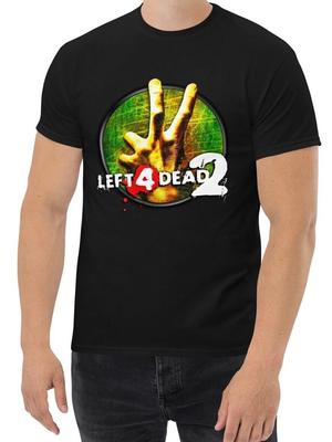 Новая Ретро Видеоигра Left 4 Dead 2 Мужская Футболка S-3XL Разные Цвета