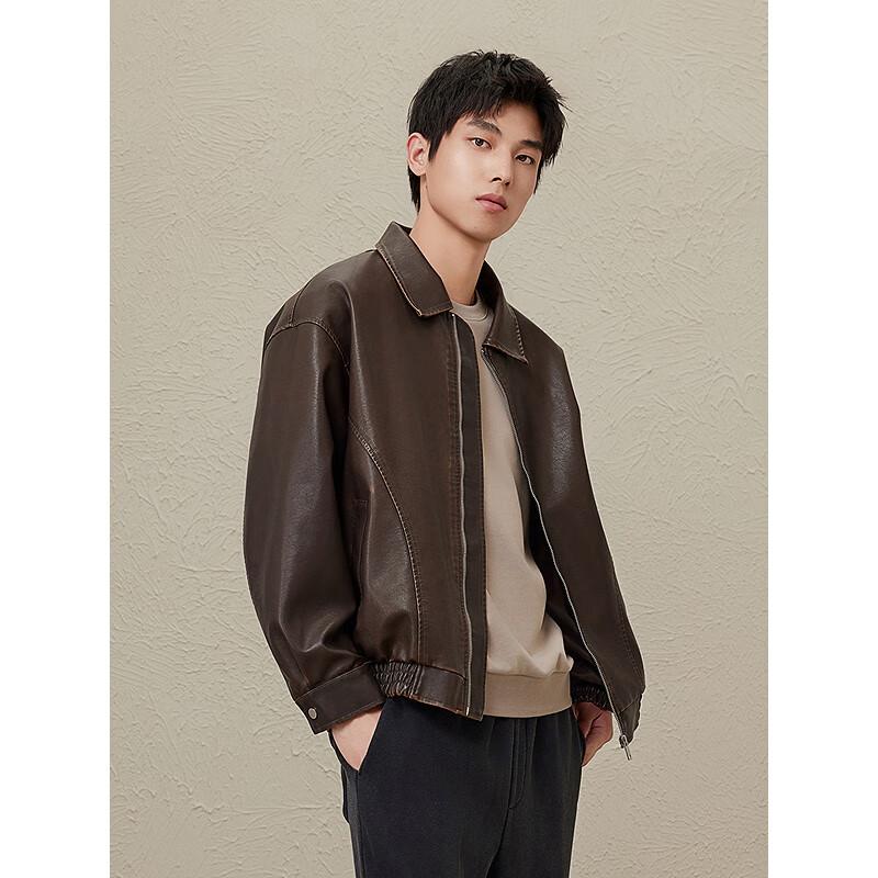 GXG Unisex American Style Leather Jacket