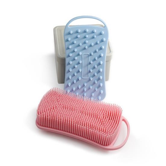 Remove Dead Skin Silicone Great Multipurpose Exfoliating Body Scrubber Back Cleaning Brush