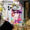 Phone Case: 2D flat design suitable for iPhone 18, 17, 16, 15, 14, 13 Pro film protective case, couple style, trendy cool ghost, Christmas and Hallowe