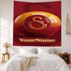 Galatasaray Custom Your Name Wall Decor Tapestry Art For Pet Memorial Birthdaywedding Party Backdrop Family Gift