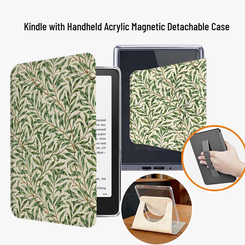 Магнитный съемный чехол-книжка для Kindle E-reader KPW1-6 - Youth Edition Акриловый ручной чехол для Kobo