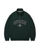 COVERNAT Arch Logo Half-Zip Sweatshirt Green