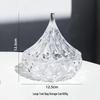 Европейская стеклянная коробка для хранения конфет и украшений с крышкой