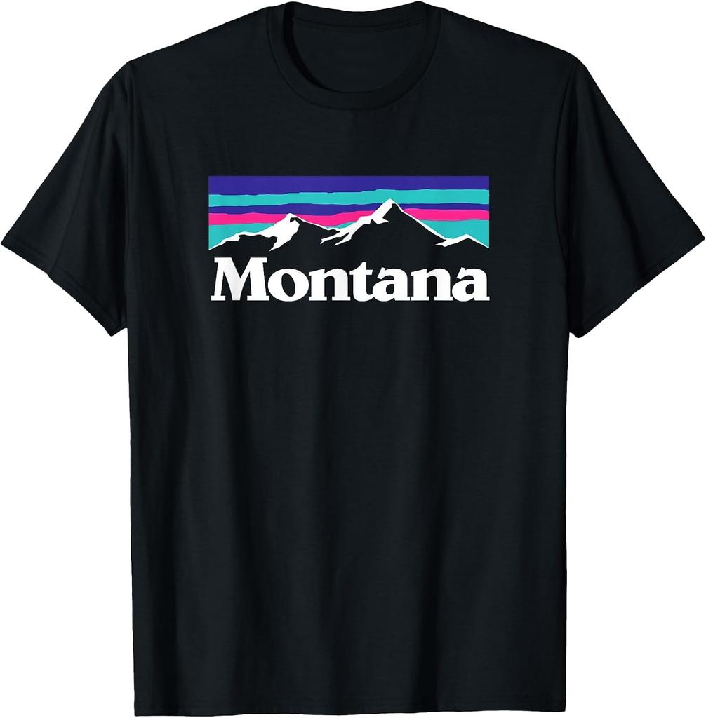 Графическая футболка Montana Vintage Mountain Outdoor