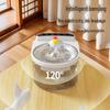 Wireless Pet Flower Water Fountain with UV Sterilization for Cats & Dogs