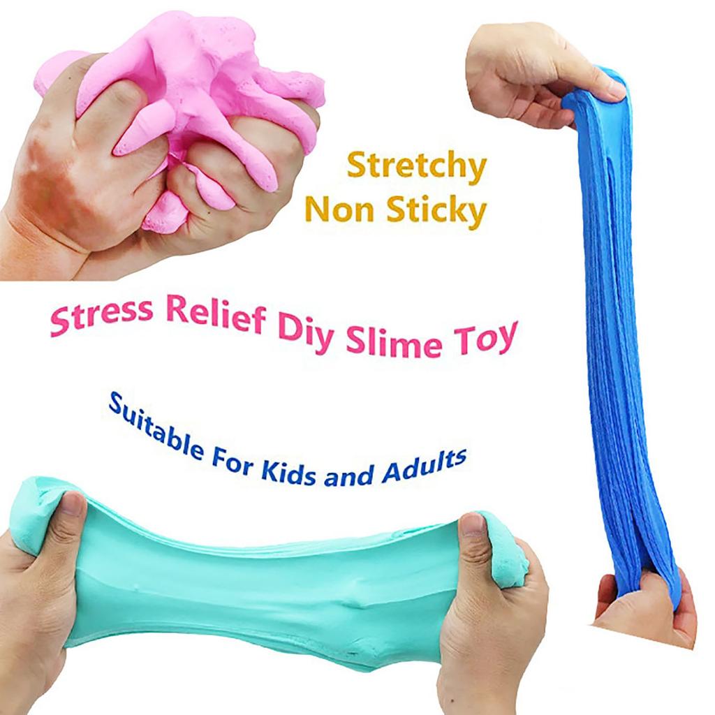 Festive 70ml Fruit Butter Slime Kit, Non-sticky Scented Cloud Slime, DIY Handmade Craft for Stress Relief & Holiday Gifts
