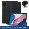 Для чехла Funda TCL Nxtpaper Tab 11 Smart Tablet Case 9466X 9166G Складная подставка-книжка Магнитная крышка с жесткой задней панелью