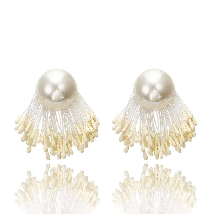 JMXD-Pearl Earrings Women's, Starch Fringed Pendant Earrings, Earrings, Accessories New Products