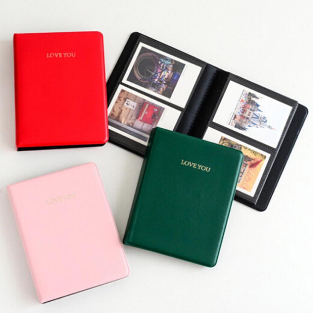 64 Pockets LOVE YOU Photo Album Picture Holder for Polaroid Fujifilm Instax Mini MIT