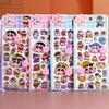 Kawaii Crayon Shin-chan Peach Butt Squishy Stickers - Cute 3D Relief Stress Relief Toy for Phone Case Laptop Stationery Gifts