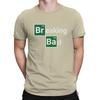 Men's T-Shirts Sign Vintage 100% Cotton Tees Short Sleeve B-Breaking Bad T Shirt Crewneck Clothes Summer