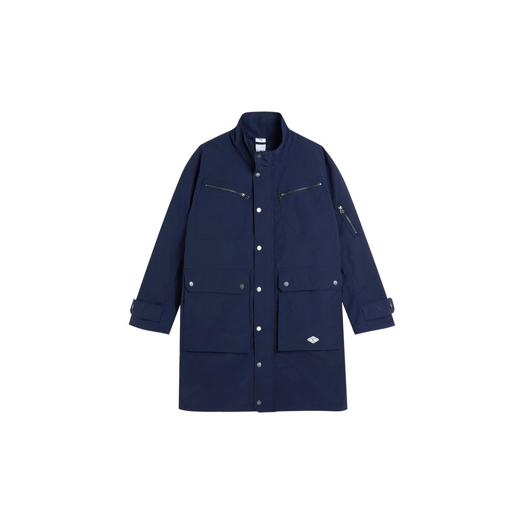 Puma X Nanamica Woven Coat Blue Men Outerwear 539851-06