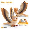 Realistic Owl Wildlife Animal Pvc Model For Kids Learning And Collecting
