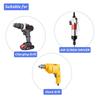 Short/Long Chuck Adapter Holder 105/90 Degree Angled Screwdriver Extension Bit  Tight Space
