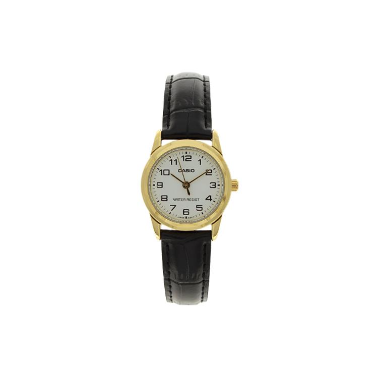Casio Женские часы стандартной серии Белые LTP-V001GL-7BUDF