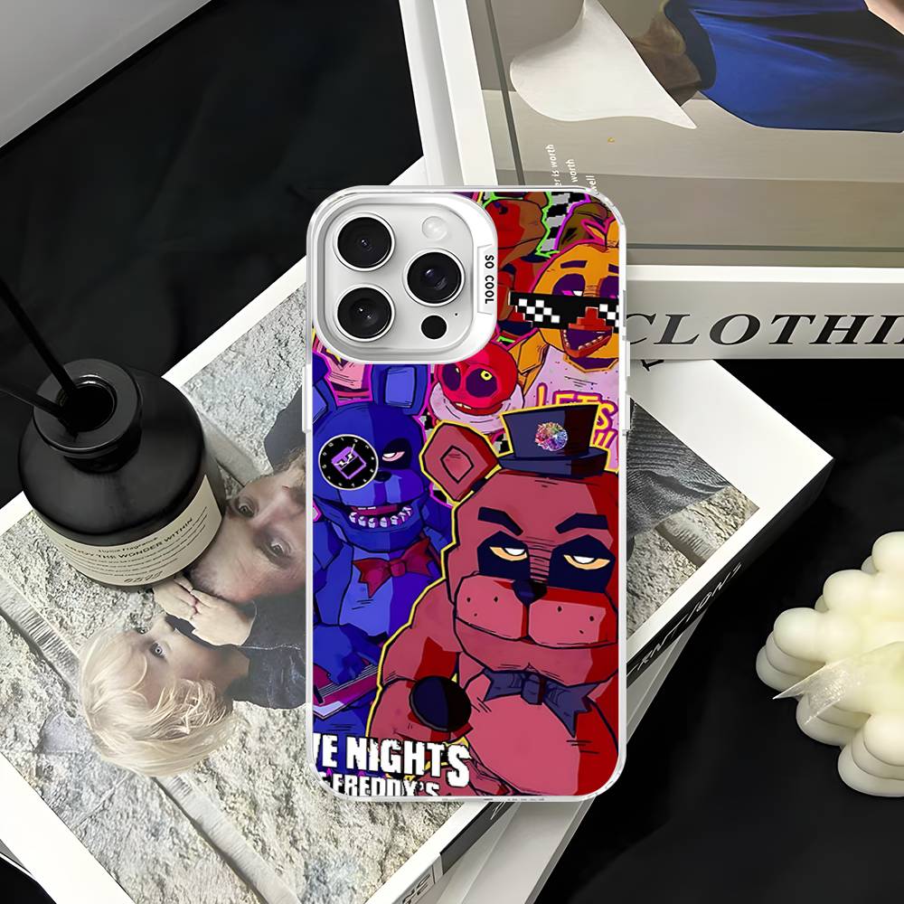 Game F-Five N-Nights At F-FreddyS For IPhone 17 16 15 14 13 12 11 Pro Max Plus Matte Color Back Phone Cover