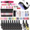 54W Nail Lamp Nail Dryer Nail Drill Machine Manicure Tools Set Kit Polygels Nail Gel Polish Set