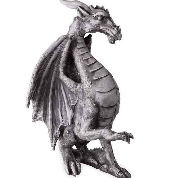 Wing Lifting Leg Flying Dragon Double Wing Noble Dragon Wing Simulation Flying Dragon Ornament Ornament Resin Craft Design