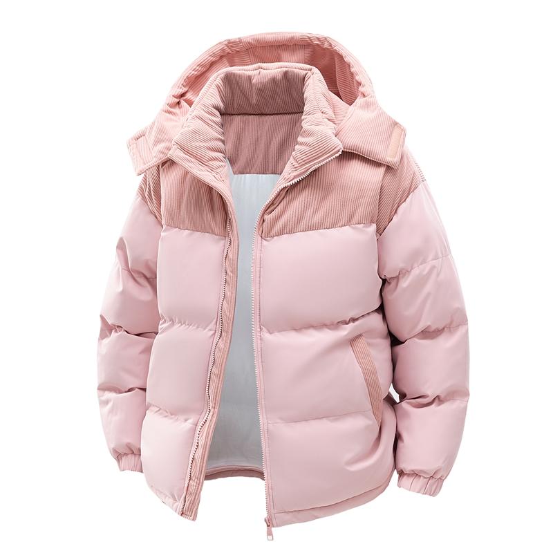 Padded men's velvet 2025 winter new thickened warm and cold padded jacket padded jacket