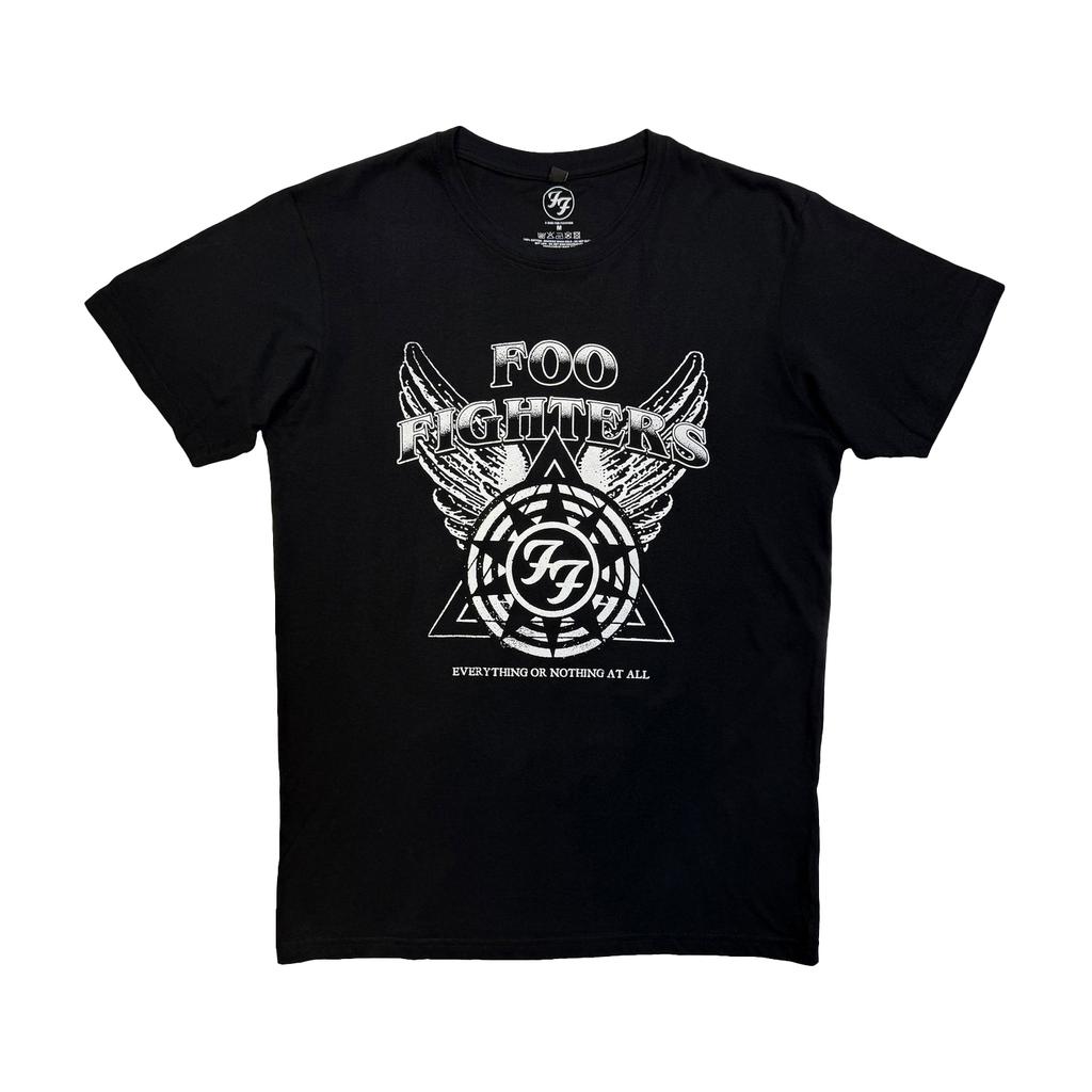 Foo Fighters Unisex Adult Everything or Nothing At All Logo T-Shirt