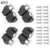 4pcs Magnetic Push To Open Latch Cabinet Doors Rebound Cabinets Catches Drawer Closet Wardrobe Door Closers Home Hardware