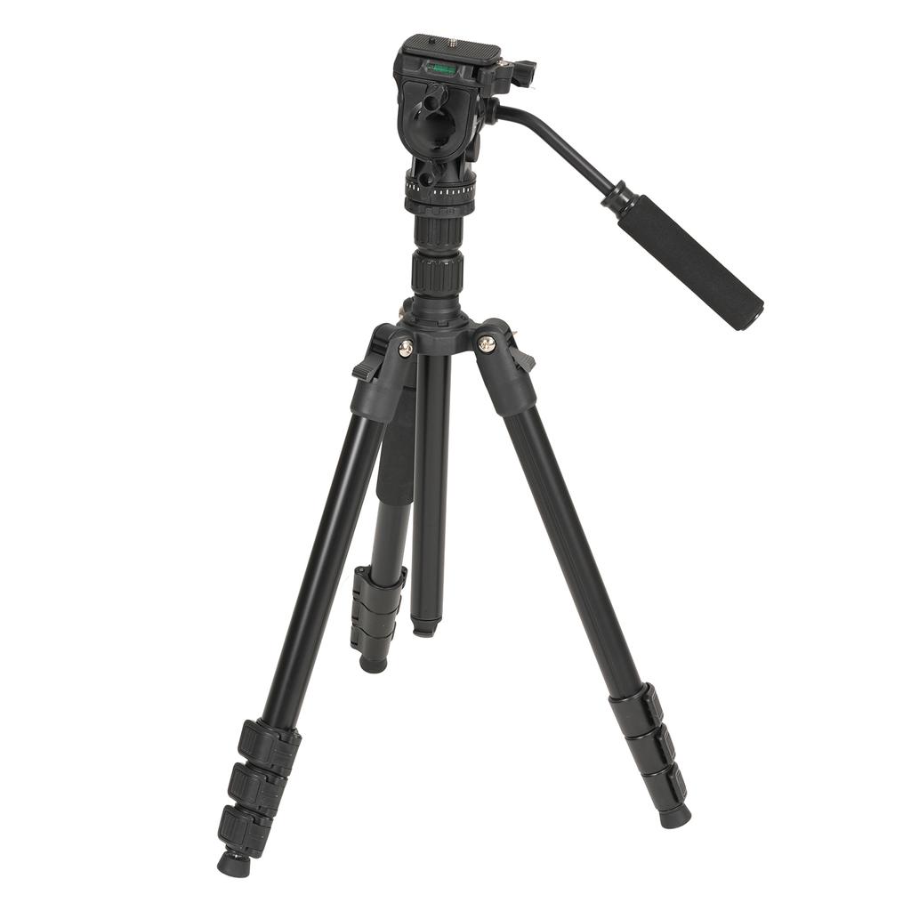 Camera Tripod Aluminium Alloy Adjustable Height 360 Degrees  Rotating Stabilizer Multifunctional Camera