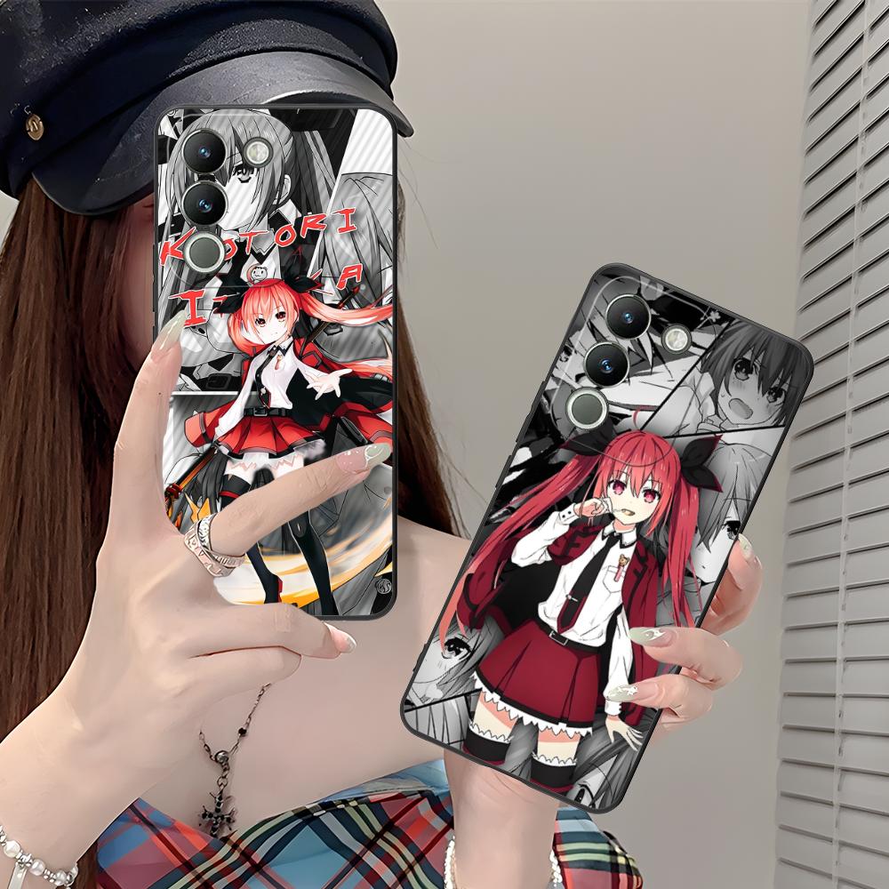 Чехол для мобильного телефона из ТПУ Date a Live Котори Ицука для VIVO V60 V50 V40 V30 V29 V27 V25 V23 Pro Lite 5G Цветной печатный чехол