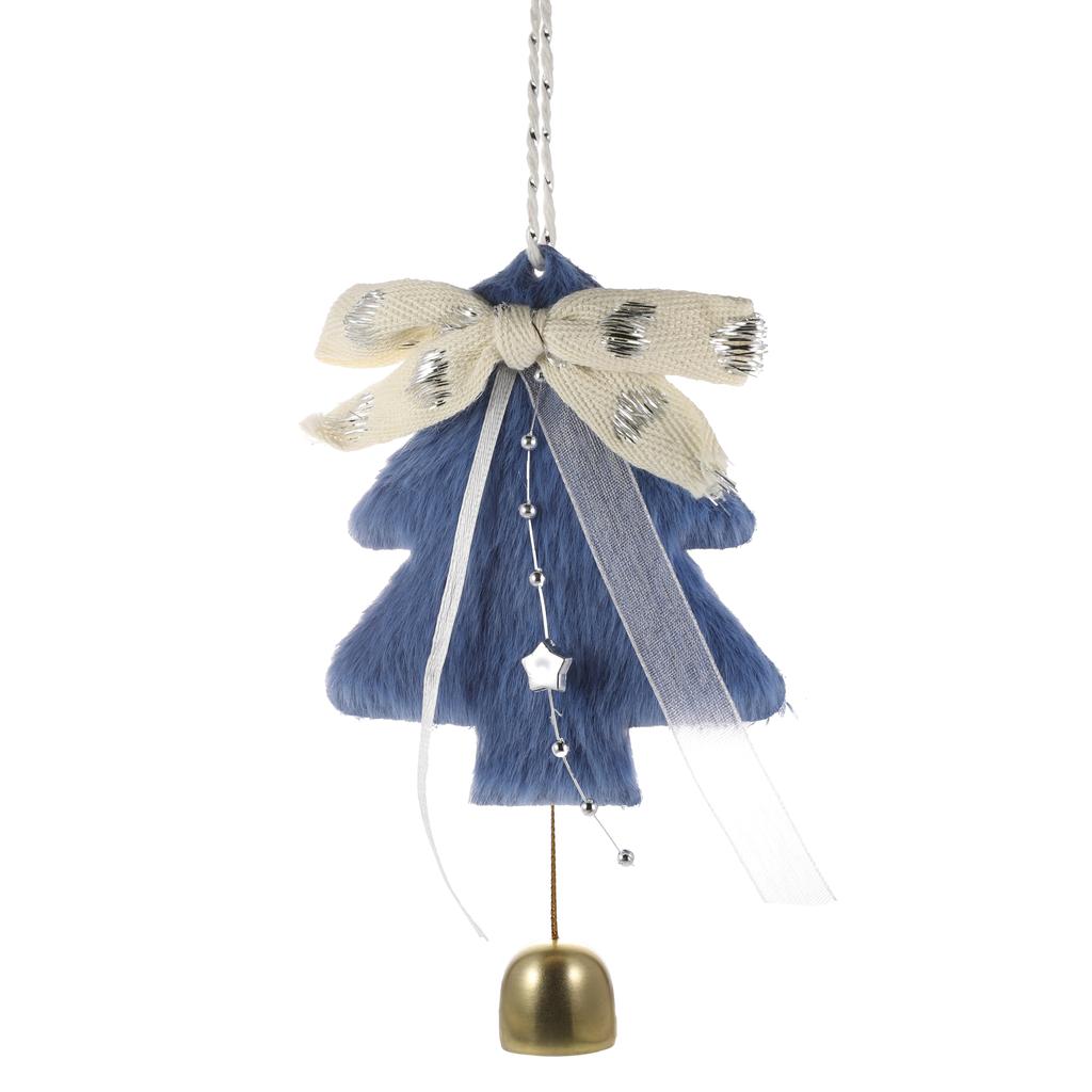 Плюшевые елочные колокольчики подвеска елка подвесное украшение веселые рождественские украшения для дома новогодние подарки Navidad