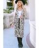 Azura Exchange Leopard Open Front Duster Cardigan