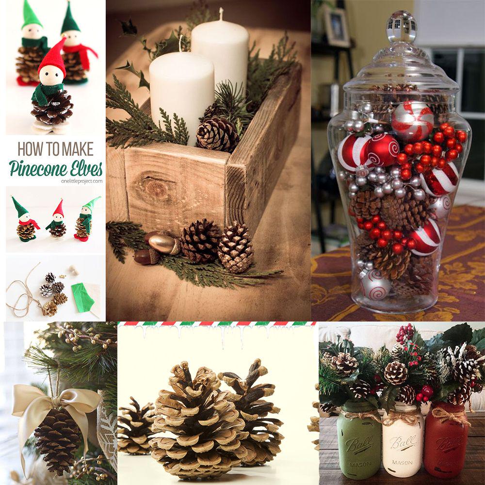 9Pcs/set Home Supplies Party Hanging Ball Christmas Tree Ornament Pinecone Pine Nuts