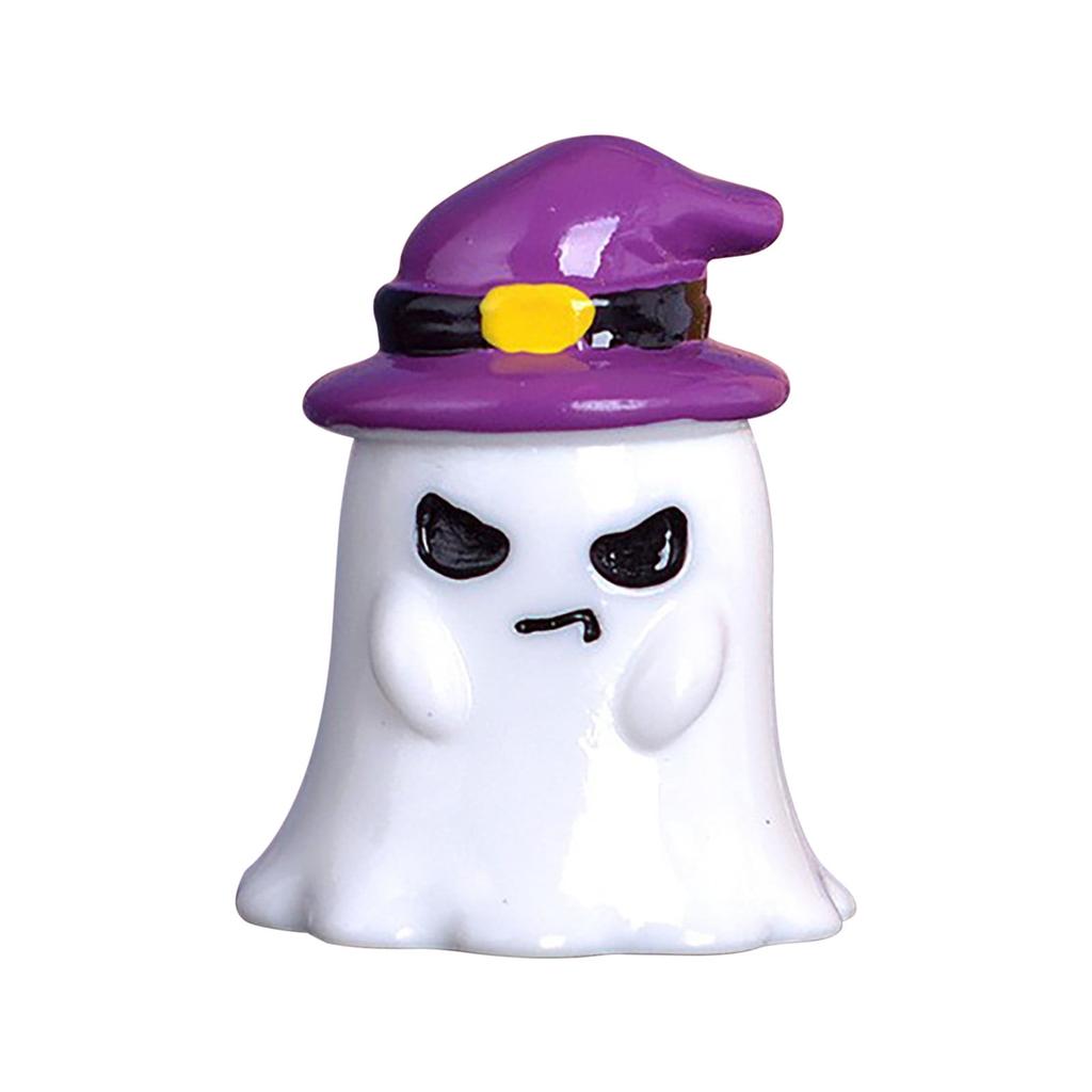 Хэллоуин Декор для стола, Хэллоуин Садовые фигурки Милые смоляные миниатюрные модели фигурок Украшенные Хэллоуин Вечеринка DIY Украшение KTY