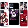 Akeno Rias Gremory High School Dxd Back Case For Realme 8i 8 Pro GT Neo 2 Master C15 C21 Coque For OnePlus 8T 9R Nord2 9 Pro